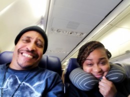 My travel partner and niece Breana Cash